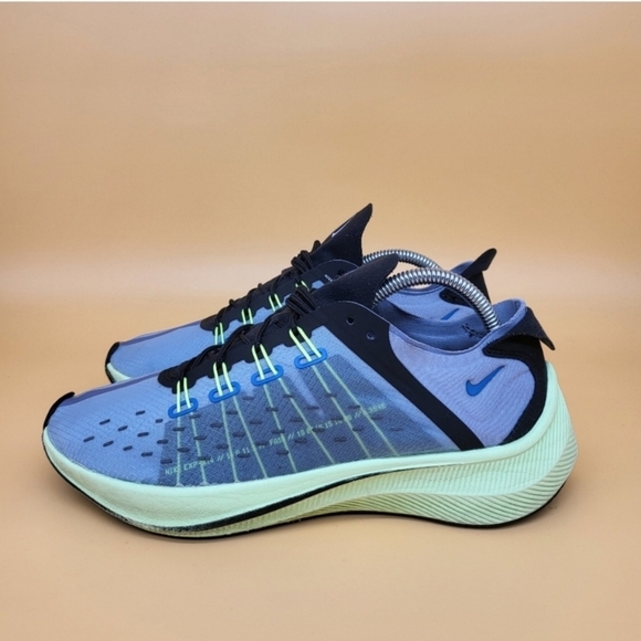 Nike Shoes - Nike Exp X-14 Photo Blue Volt Running Shoes Women's Size 10